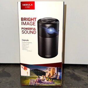 BRAND NEW Nebula Capsule Bright Image Powerful Sound Pocket Projector by Anker